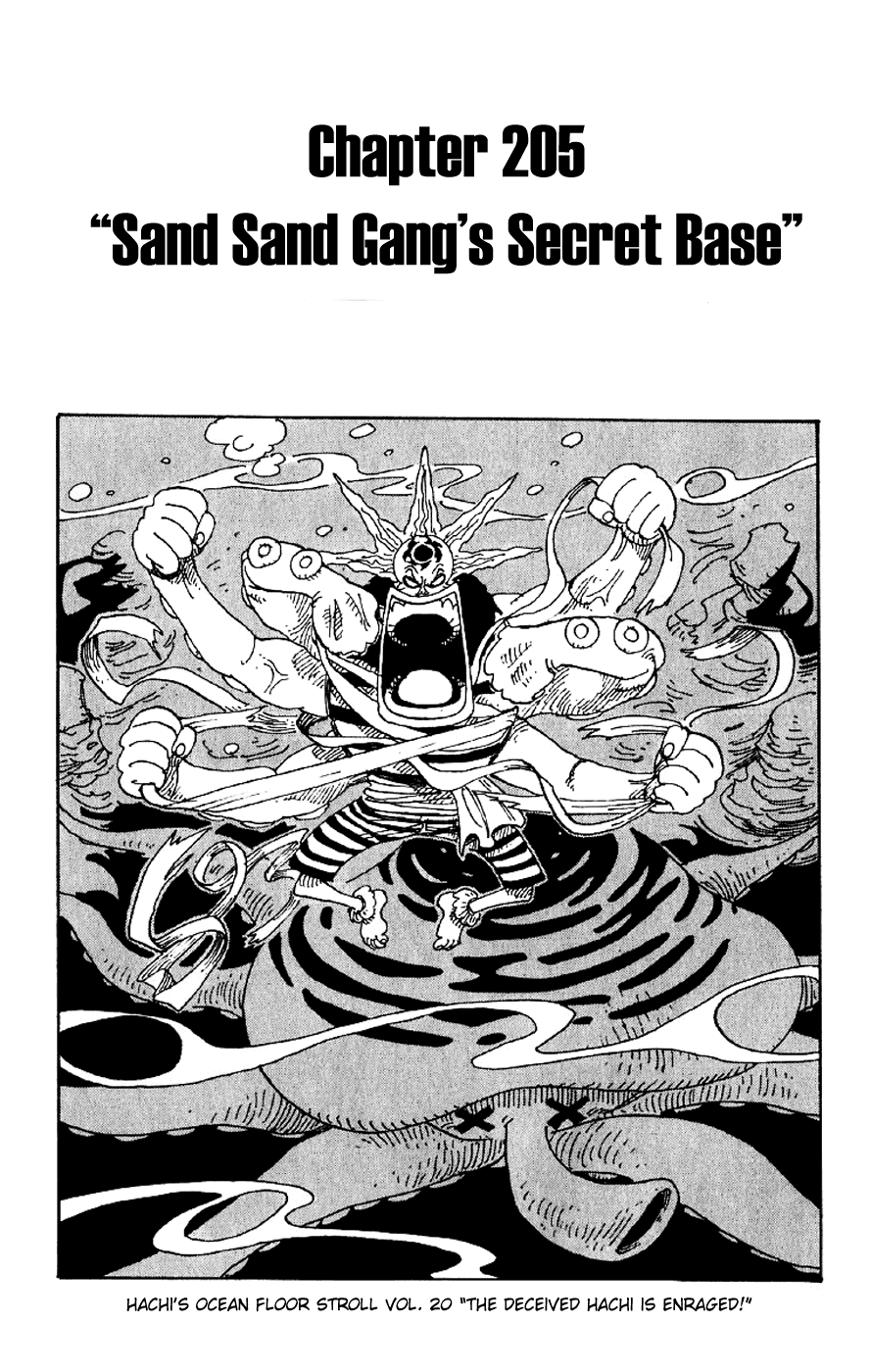 One Piece, Chapter 205 image 01
